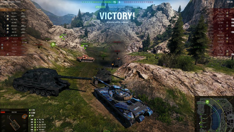 world of tanks gameplay screenshot