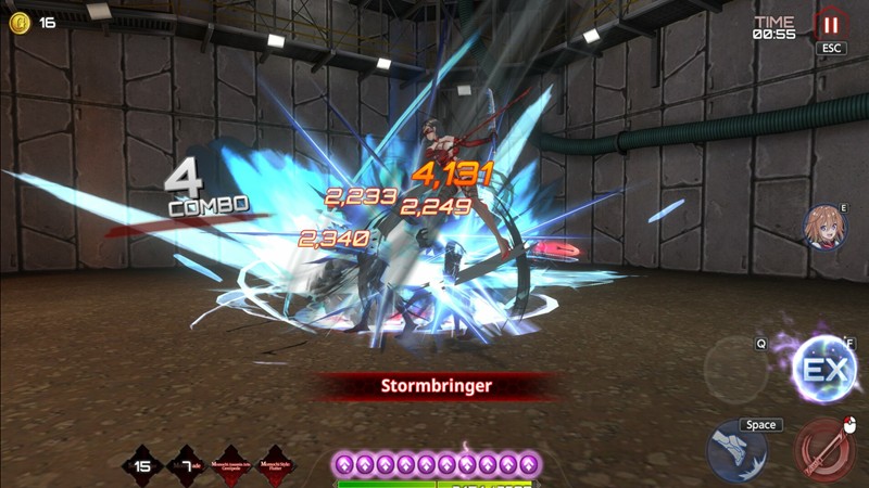 Action taimanin gameplay screenshot