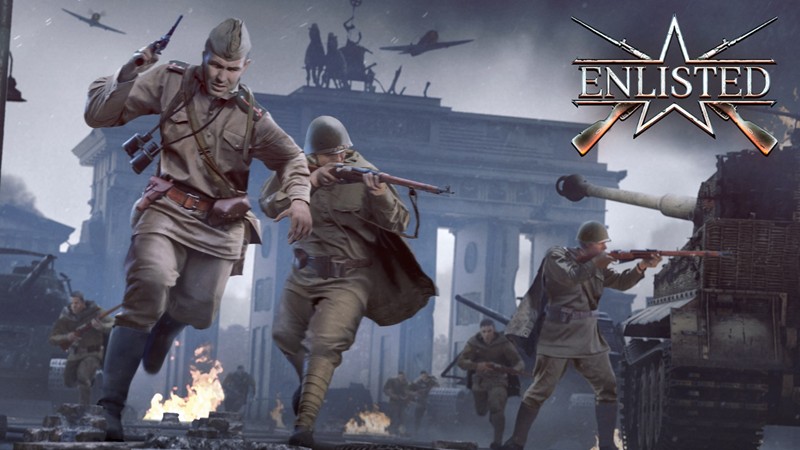 Enlisted official game cover image