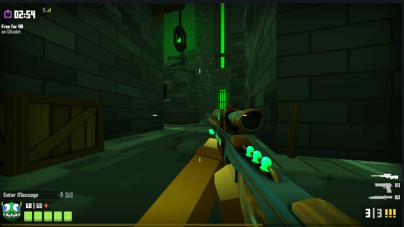 Krunker gameplay Image