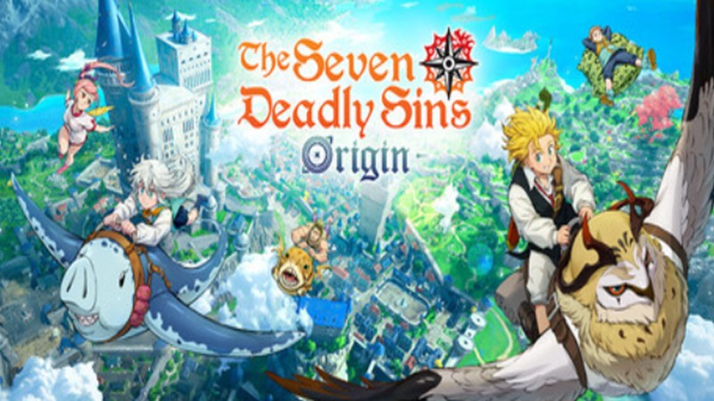 Seven deadly sins game cover image art