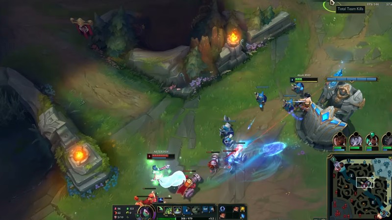 League of legends gameplay image
