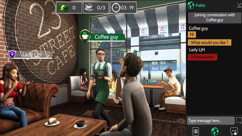 avakin life mobile gameplay screenshot