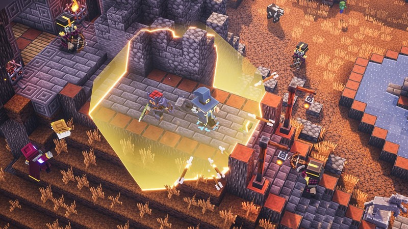 minecraft dungeons gameplay screenshot