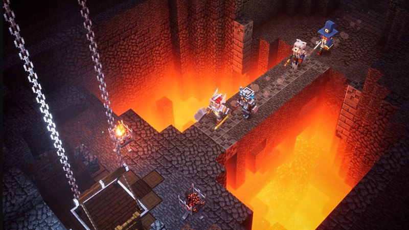 Minecraft dungeons gameplay screenshot