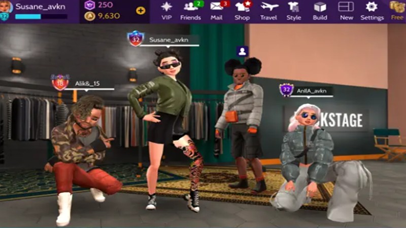 avakin-life mobile gameplay screenshot