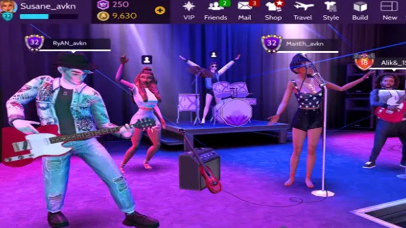 avakin-life mobile gameplay