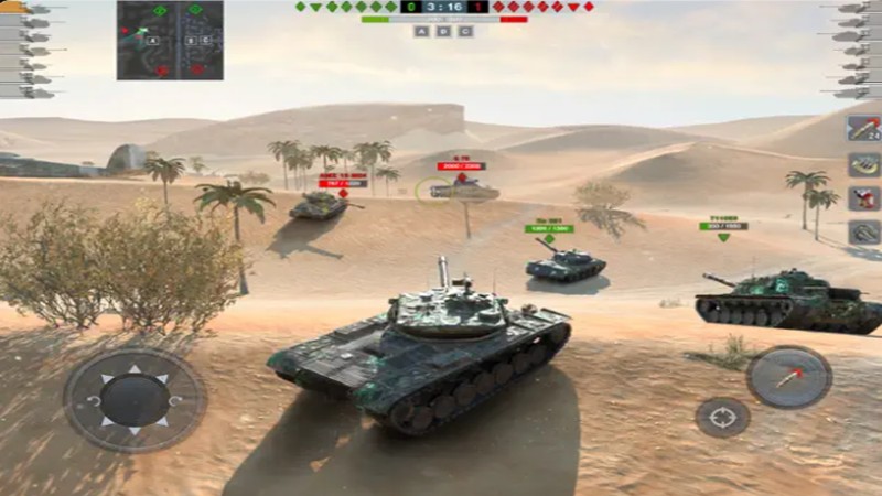 World Of Tanks Mobile Gameplay Image