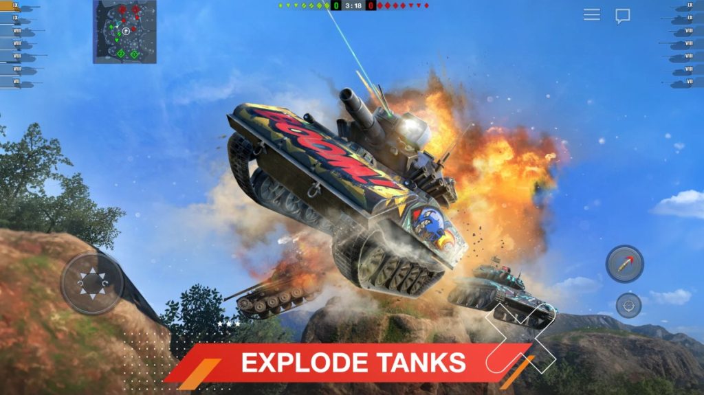 World Of Tanks Gameplay Screenshot
