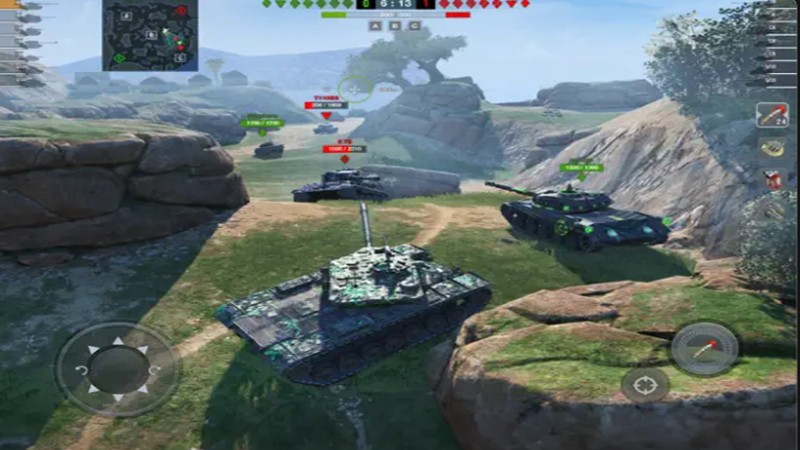 World Of Tanks Mobile Gameplay Image